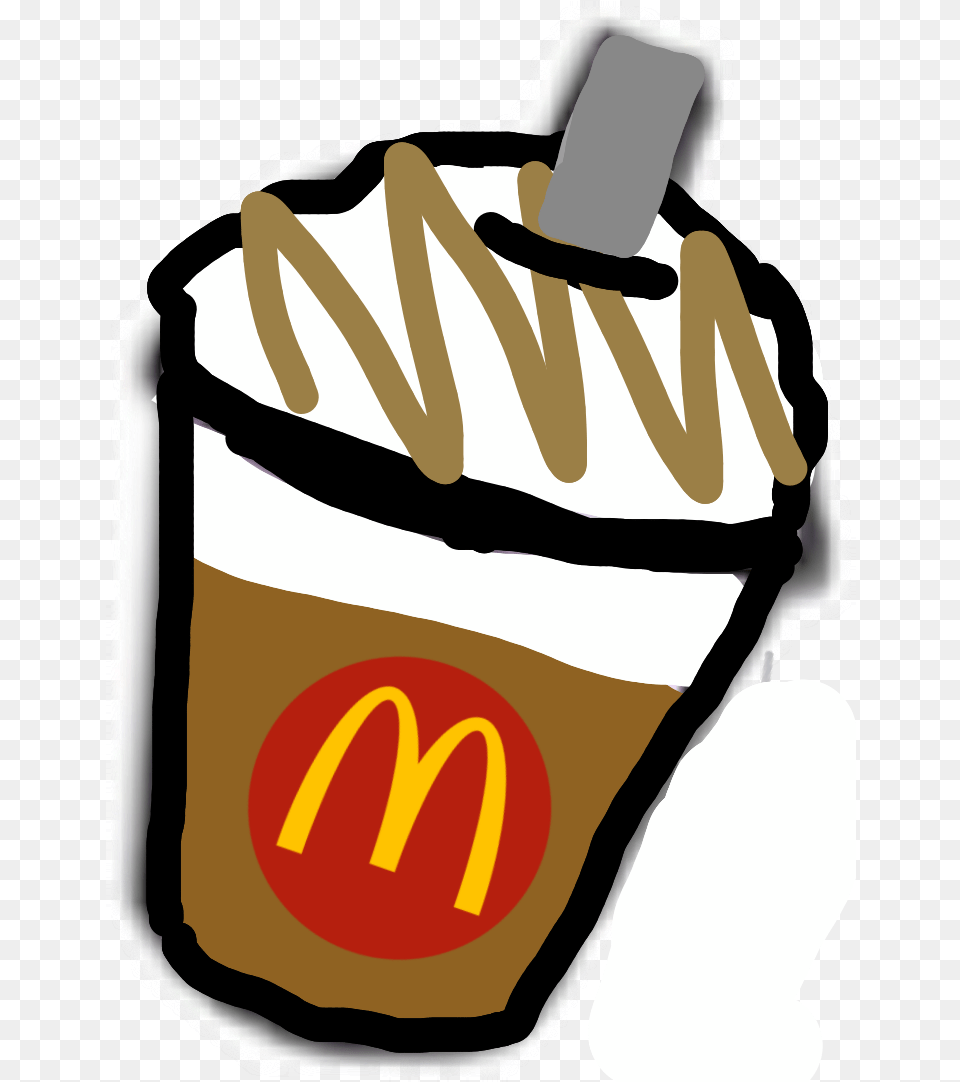 Mcdonalds Cafe Mccafe Unhealthy Milksha Clip Art, Cream, Dessert, Food, Ice Cream Free Png