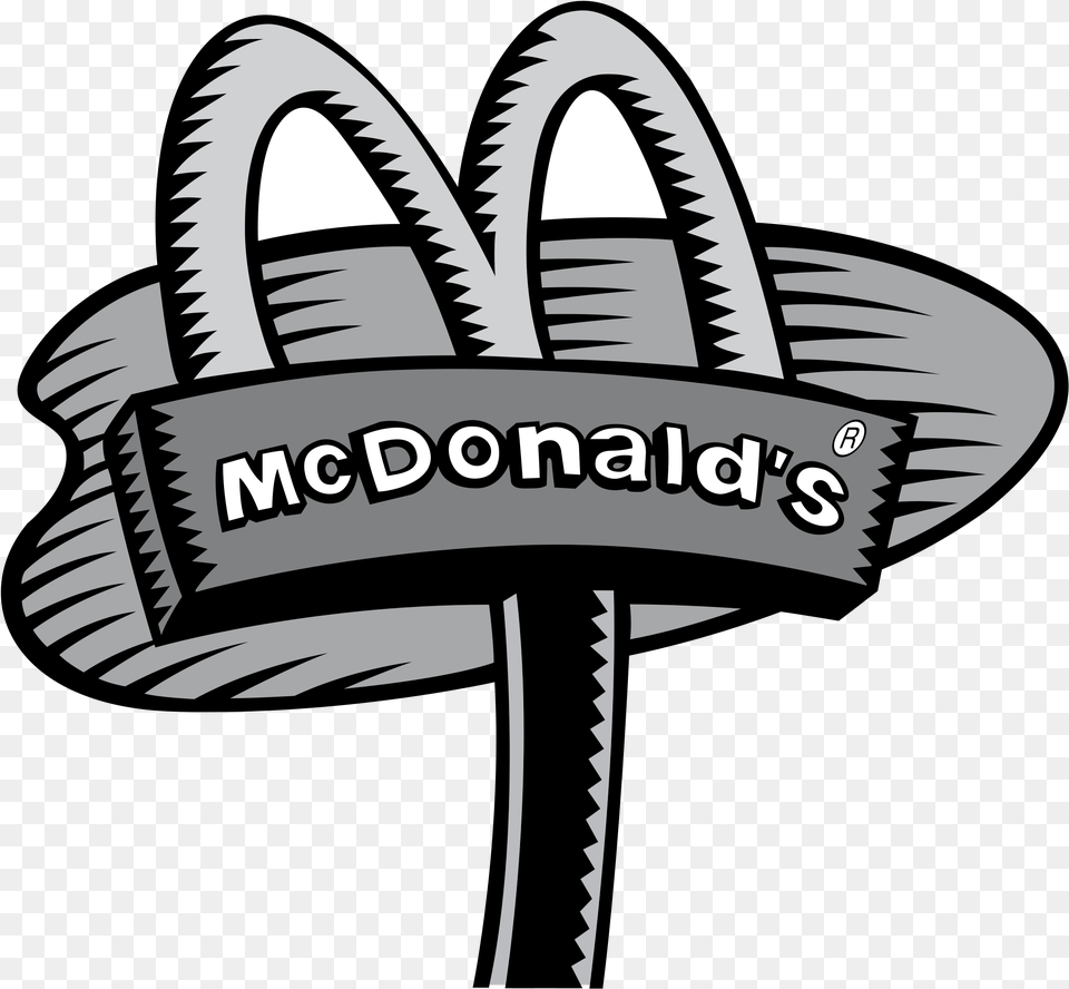 Mcdonalds Clipart Black And White Mcdonalds Black And White, Logo, Book, Publication, Dynamite Free Png