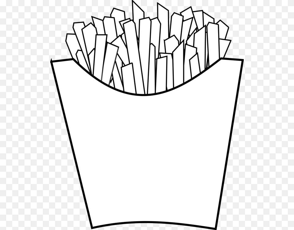 Mcdonalds French Fries Fast Food Drawing Line Art, Jar Png