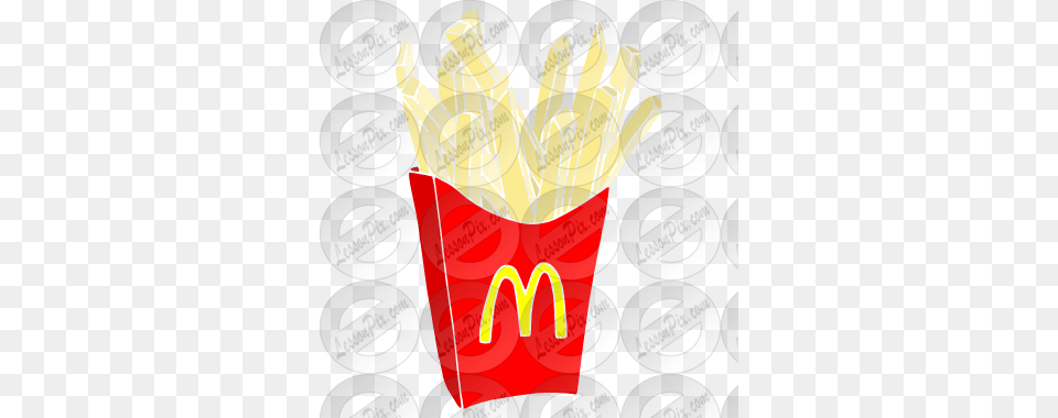 Mcdonalds French Fries Stencil, Food, Dynamite, Weapon Png