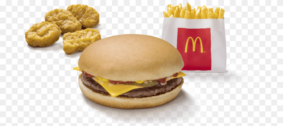 Mcdonalds Happy Meal Burger, Food Png Image
