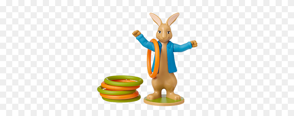 Mcdonalds Happy Meal Toys Peter Rabbit Hoopla Kids Time, Figurine, Baby, Person Png