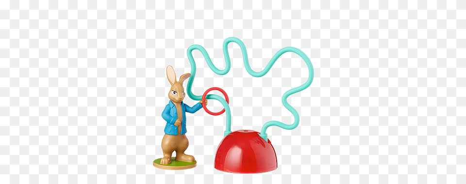 Mcdonalds Happy Meal Toys Peter Rabbit Light Maze Kids Time, Figurine, Balloon Free Png Download