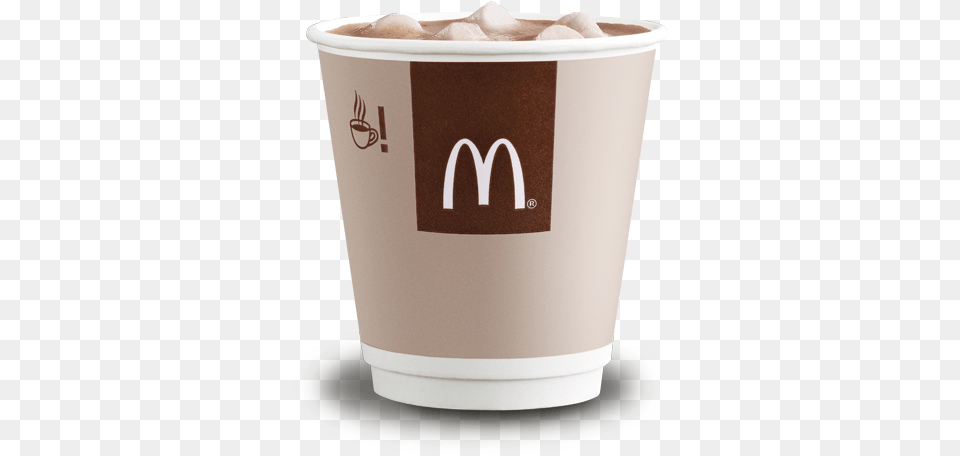 Mcdonalds Hot Chocolate, Cup, Ice Cream, Food, Dessert Free Png