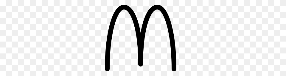 Mcdonalds Icon, Gray Png Image