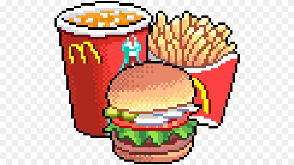 Mcdonalds Maccas Food Burger Fries Drink Cococola Overl, Person Png