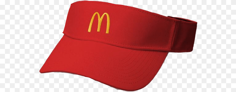 Mcdonalds Mcdonaldscap Freetoedit Transparent Mcdonalds Hat, Baseball Cap, Cap, Clothing, Accessories Png
