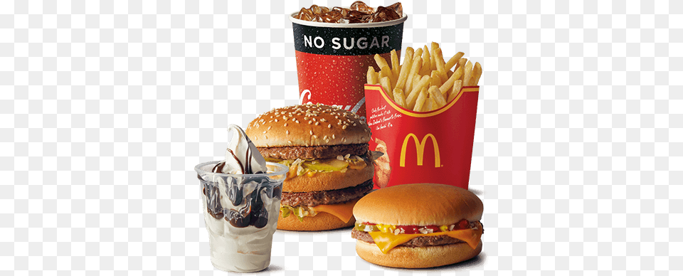 Mcdonalds Medium Big Mac, Burger, Food, Fries, Cup Free Png Download