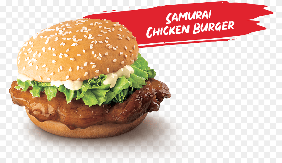 Mcdonalds Samurai Chicken Burger, Food Png Image