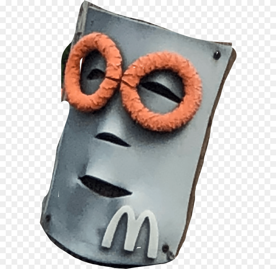 Mcdonalds Sign Face Freetoedit Mask, Person Png