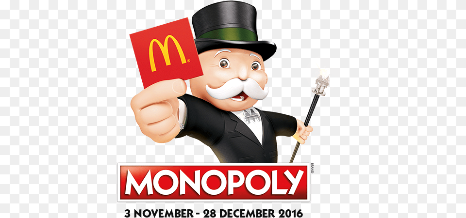 Mcdonalds Singapore Monopoly Game Hasbro Monopoly Token Madness Board Game, Head, Person, Baby, Face Png Image