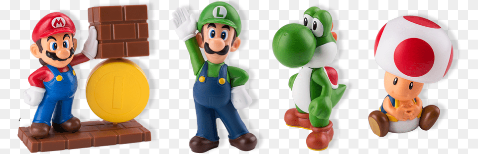 Mcdonaldsnintendo Juguetes Mcdonalds Mario Bros, Baby, Person, Game, Super Mario Png Image