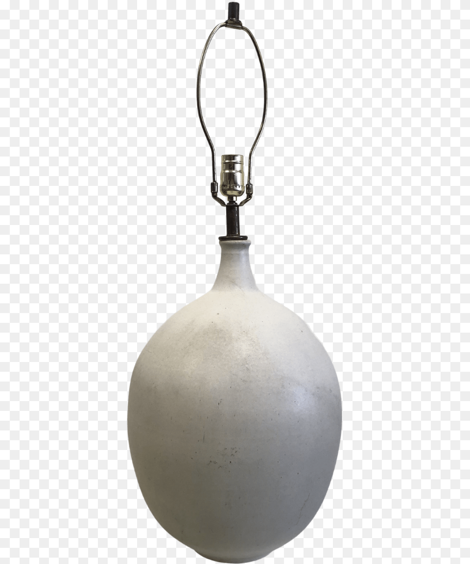 Mcentury Terra Cotta Ostrich Egg Table Lamp Artist Locket, Light, Chandelier Free Png Download