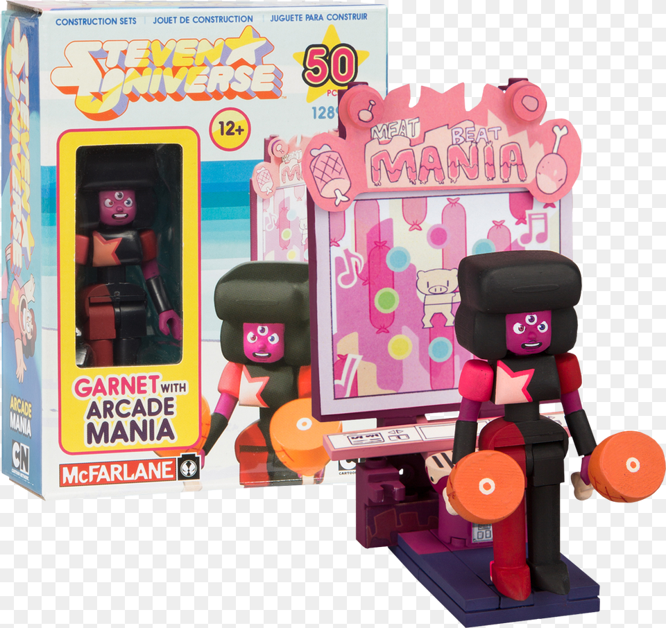 Mcfarlane Steven Universe Garnet W Arcade Mania Construction Steven Universe Toys, Figurine, Toy, Person, Baby Free Transparent Png