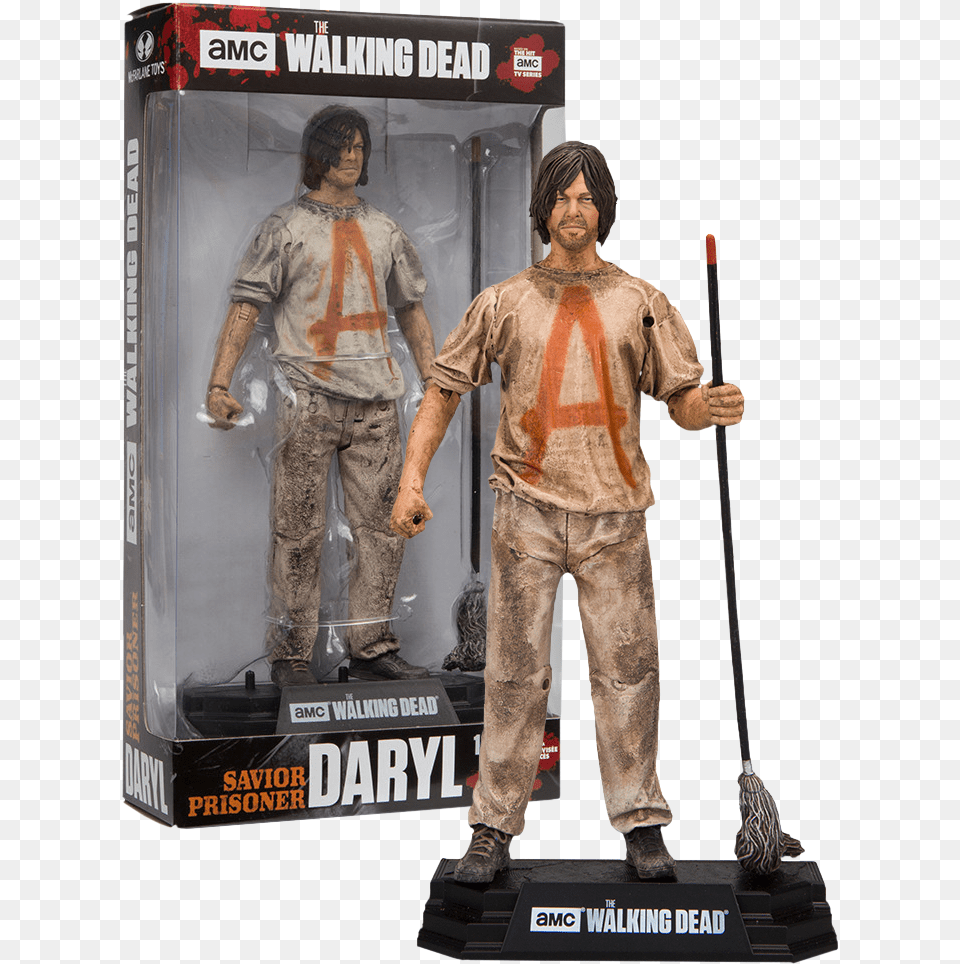 Mcfarlane Toys The Walking Dead Daryl, Figurine, Adult, Man, Male Free Png Download