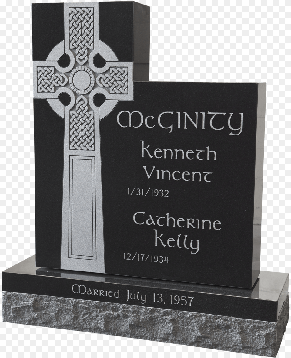 Mcginity Ken Monument Headstone, Tomb, Gravestone, Cross, Symbol Png