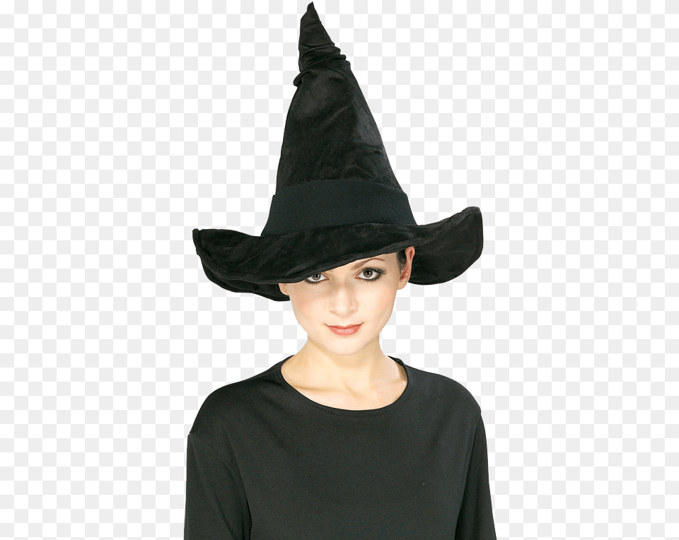 Mcgonagall S Witch Hat From Harry Potter Harry Potter Witches Hat, Clothing, Person, Adult, Female Free Transparent Png