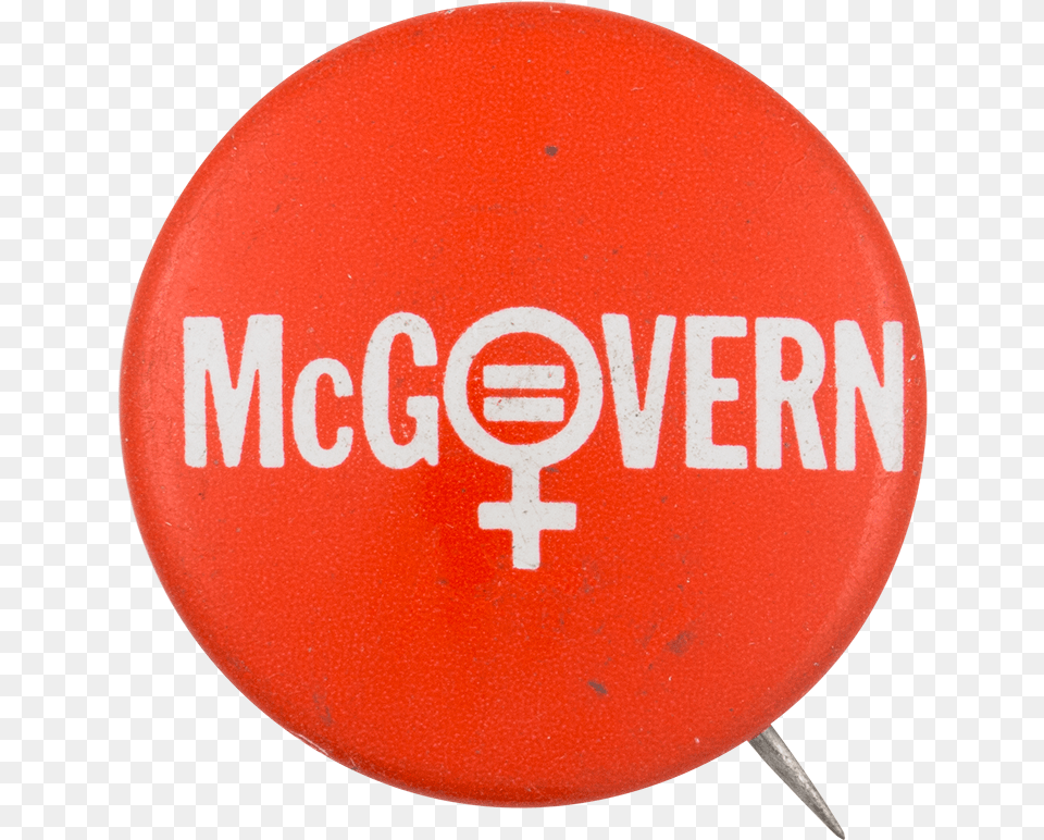 Mcgovern Female Equality Political Button Museum Veronica Guerin, Badge, Logo, Symbol, Disk Png Image