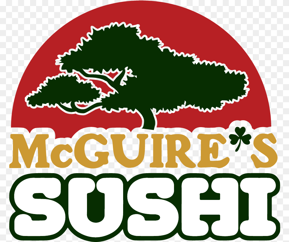 Mcguires Sushi Language, Plant, Tree, Logo, Vegetation Free Transparent Png