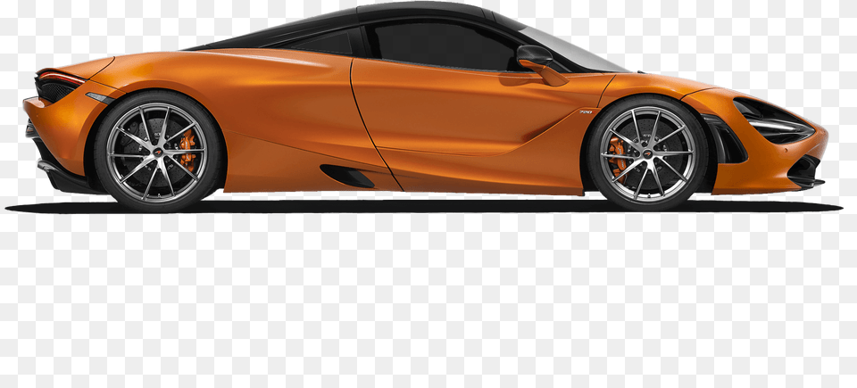 Mclaren 720s Side View, Alloy Wheel, Vehicle, Transportation, Tire Png Image
