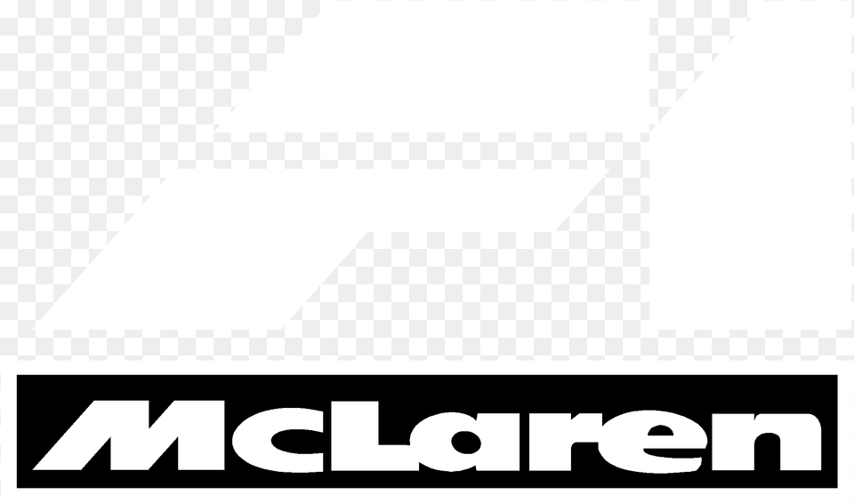 Mclaren F1 Logo Black And White Graphics Png