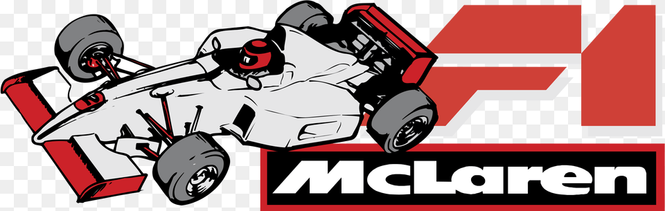 Mclaren F1 Logo Transparent Mclaren F1 Logo Vector, Grass, Plant, Kart, Vehicle Png Image