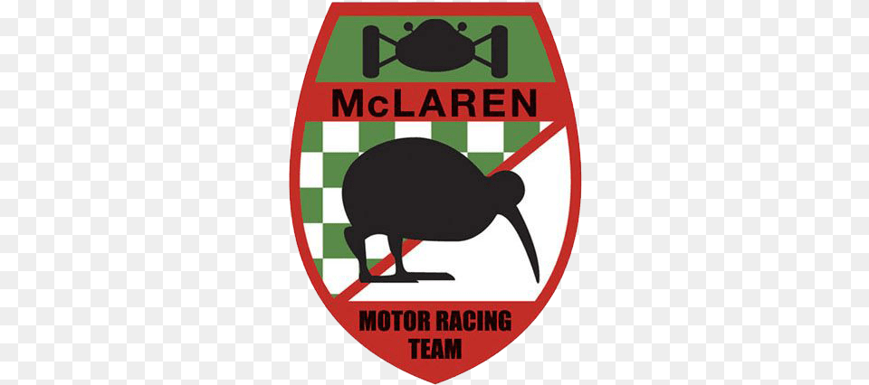 Mclaren F1 Team Bruce Mclaren Racing Logo, Animal Free Png Download