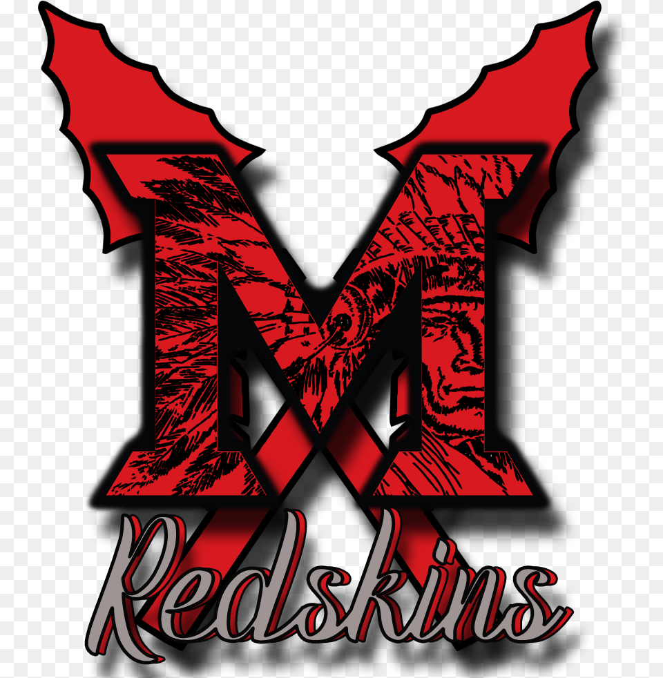 Mcloud Redskins Clipart Download Mcloud High School Logo, Adult, Male, Man, Person Free Png