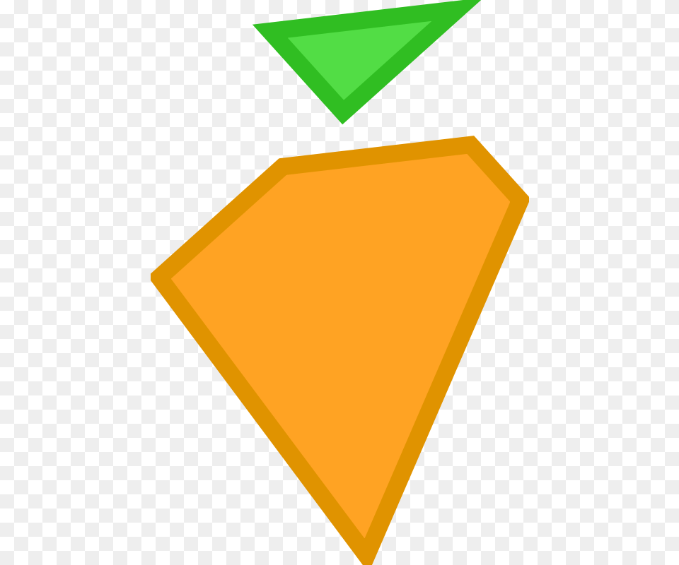 Mcol Carrot, Triangle Free Transparent Png