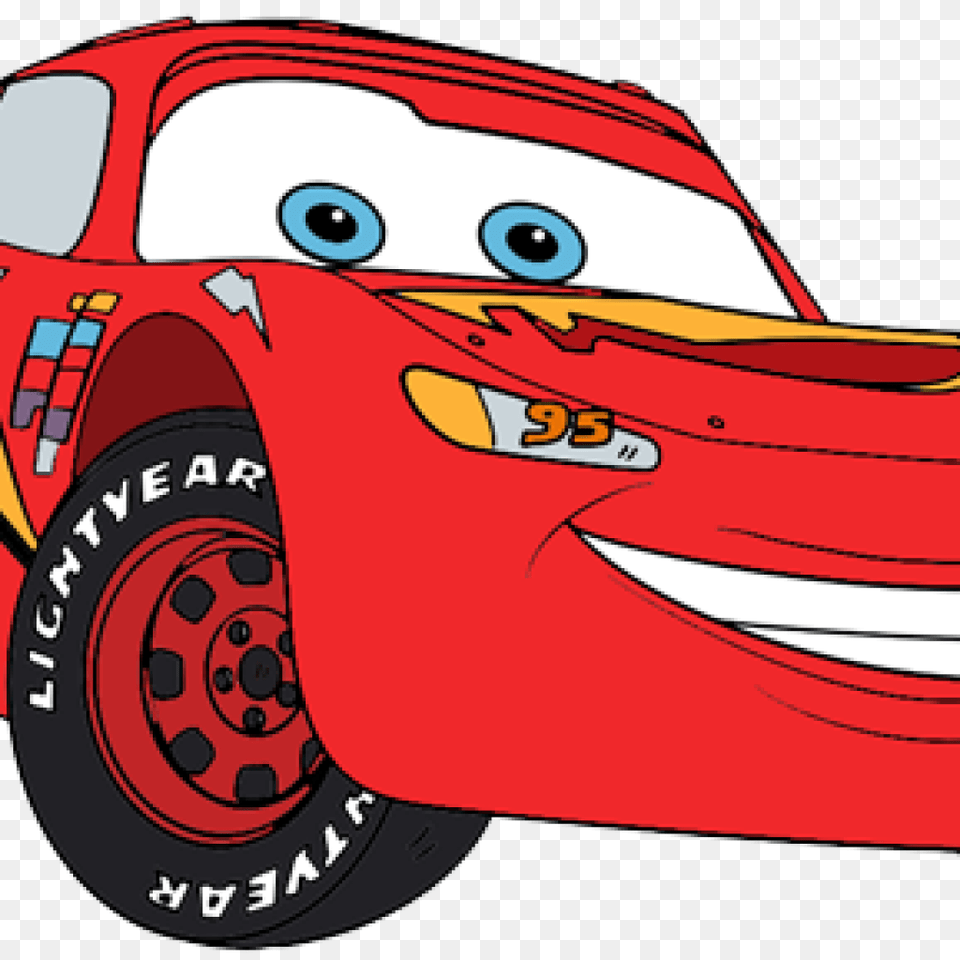 Mcqueen Clipart Clip Art Images, Wheel, Machine, Vehicle, Transportation Free Png