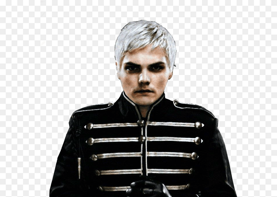 Mcr The Black Parade Gerard Way, Adult, Photography, Person, Microphone Free Transparent Png