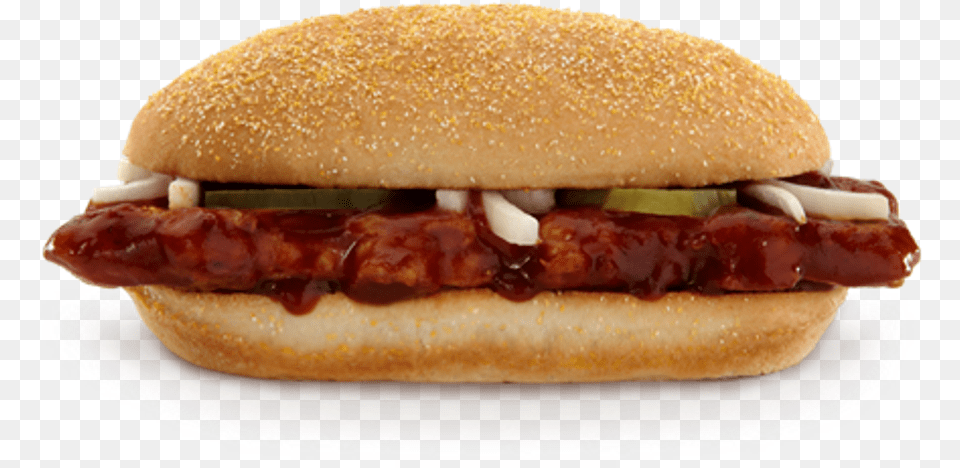 Mcrib, Burger, Food, Ketchup Free Transparent Png