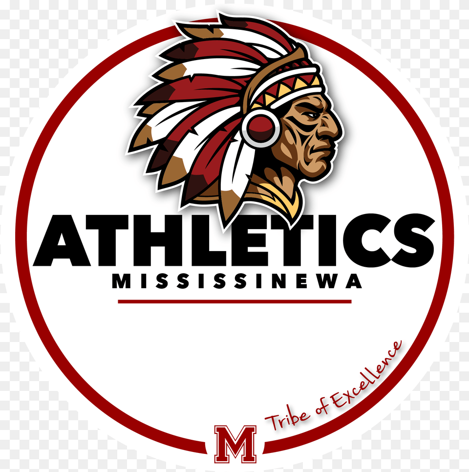 Mcsc Athletics Home Of The Indians Graphic Design, Logo, Sticker, Face, Head Png