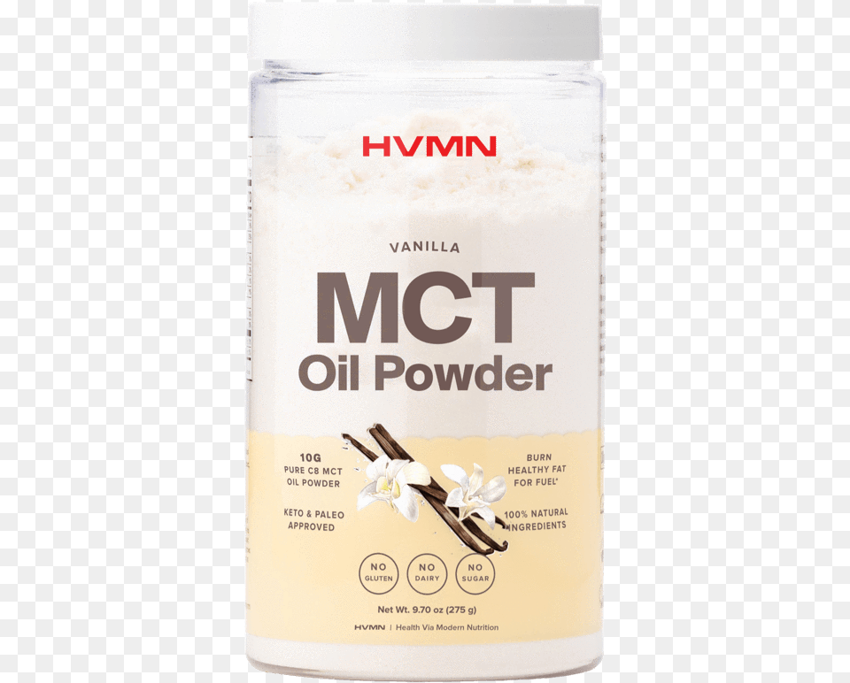 Mct Oil Powder Hvmn, Advertisement, Flour, Food, Poster Png Image