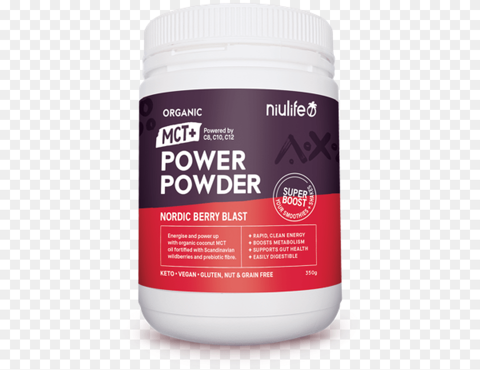 Mct Power Powder Animal, Bottle, Shaker, Herbal, Herbs Free Png Download