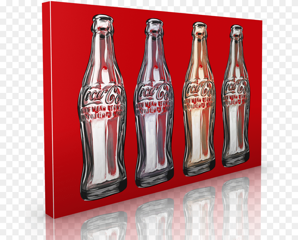 Md Art Coke Bottles Coke A Cola Pop Art, Beverage, Soda, Alcohol, Beer Png Image