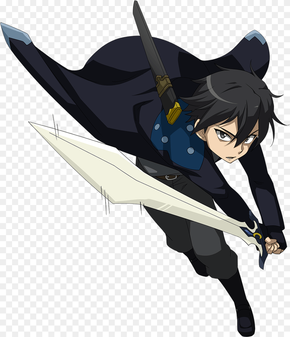 Md Solo Clearer Kirito, Weapon, Sword, Publication, Book Png Image