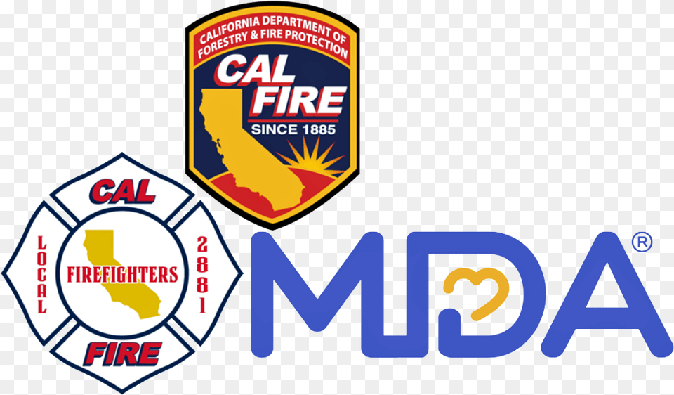 Mda Union Cal Fire Logo Mda Team Momentum, Badge, Symbol Free Png Download