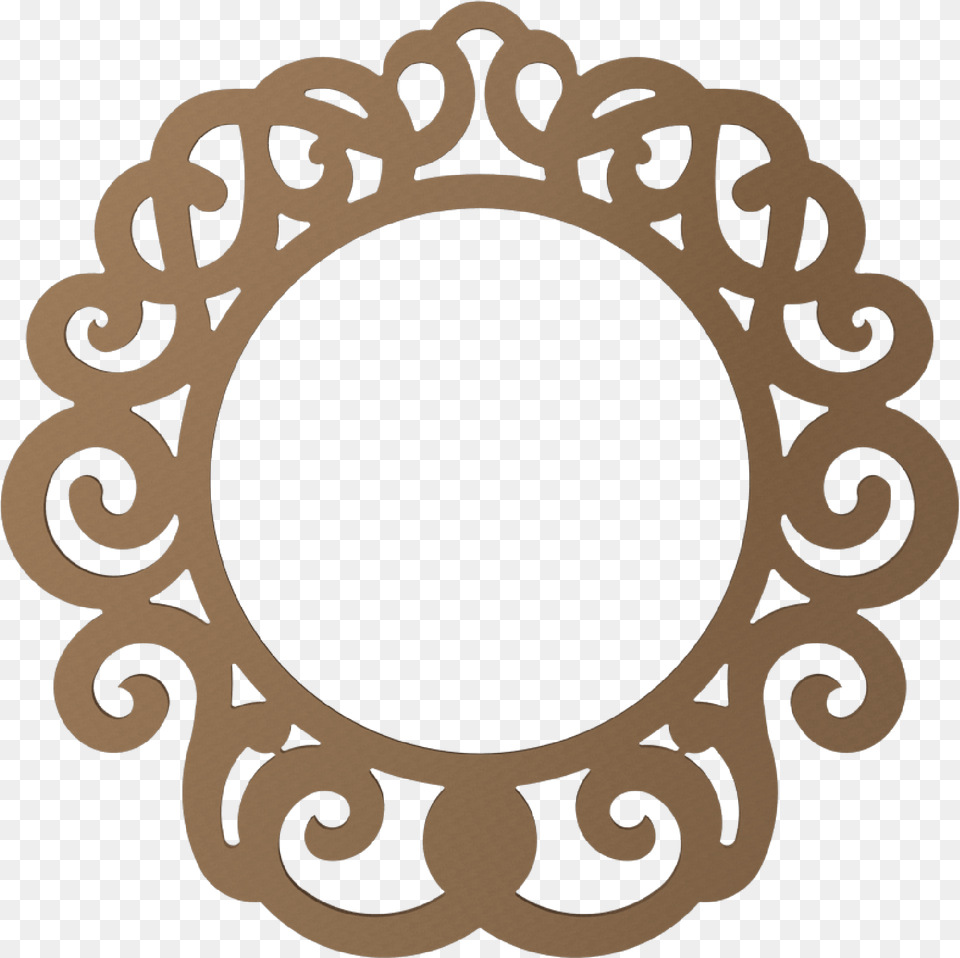 Mdf Mirror Frames Circle, Oval Free Png