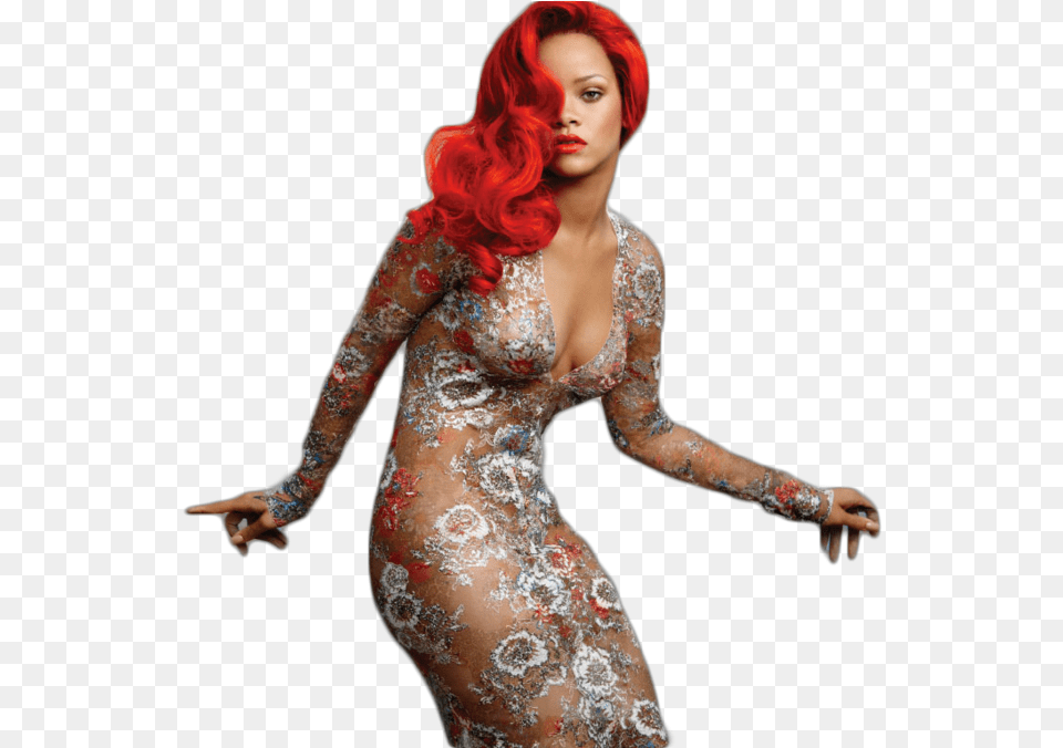 Mdg Rihanna 4 Rihanna Vogue Cover 2011, Adult, Person, Woman, Female Png