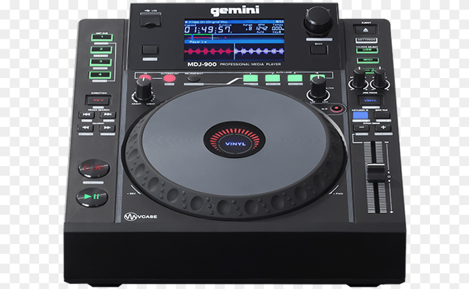 Mdj 900 Front Mdj 900 Gemini, Cd Player, Electronics, Camera Free Transparent Png