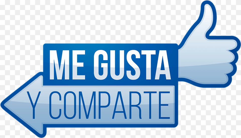 Me Gusta Y Comparte Arrow And Thumb Comparte, Body Part, Finger, Hand, Person Png