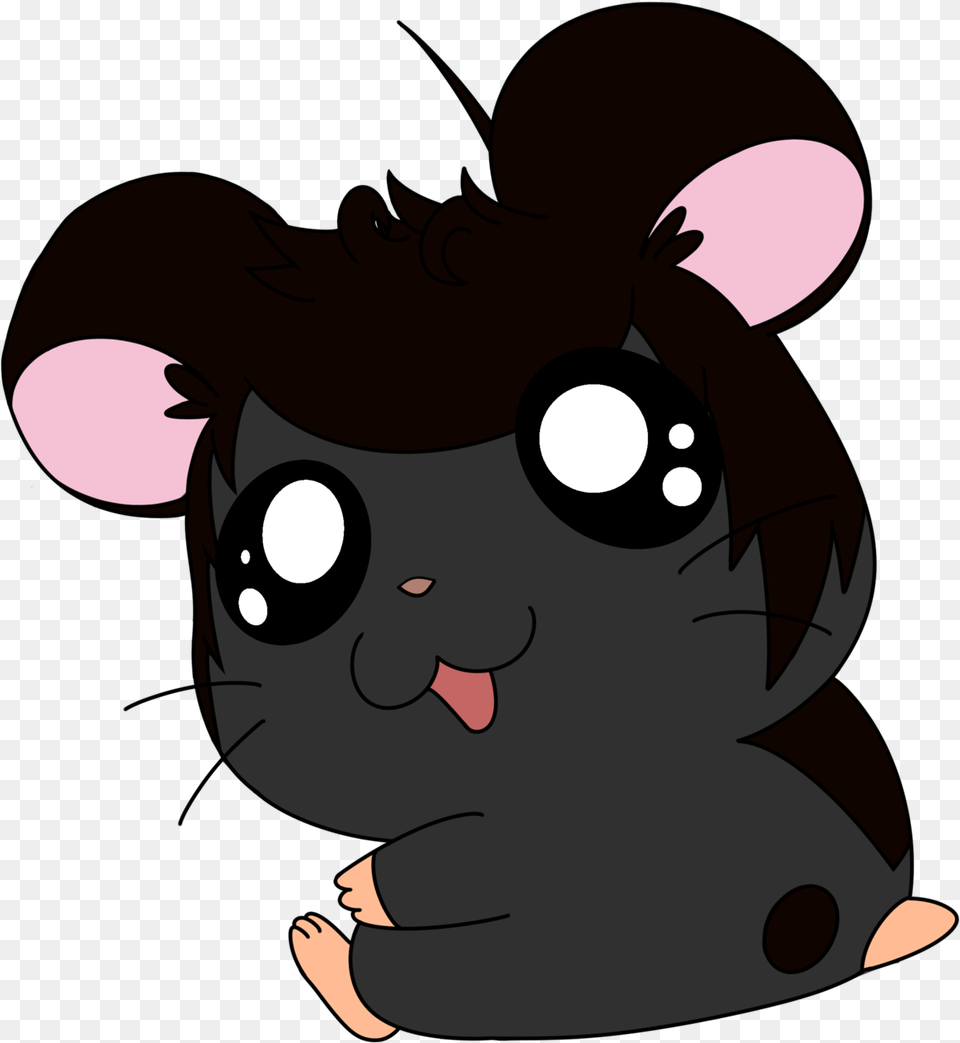 Me In The Hamtaro Style Cartoon, Animal, Mammal, Baby, Person Png