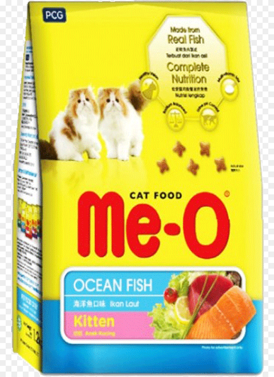 Me O Cat Food Ocean Fish 400 Gm Me O Dry Food, Lunch, Meal, Animal, Mammal Png