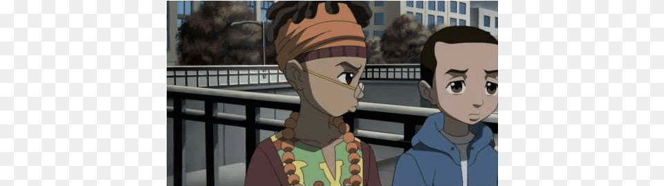 Me On The Right When I Learned I Wasn39t Dewey Jenkins Boondocks, Baby, Person, Face, Head Free Png