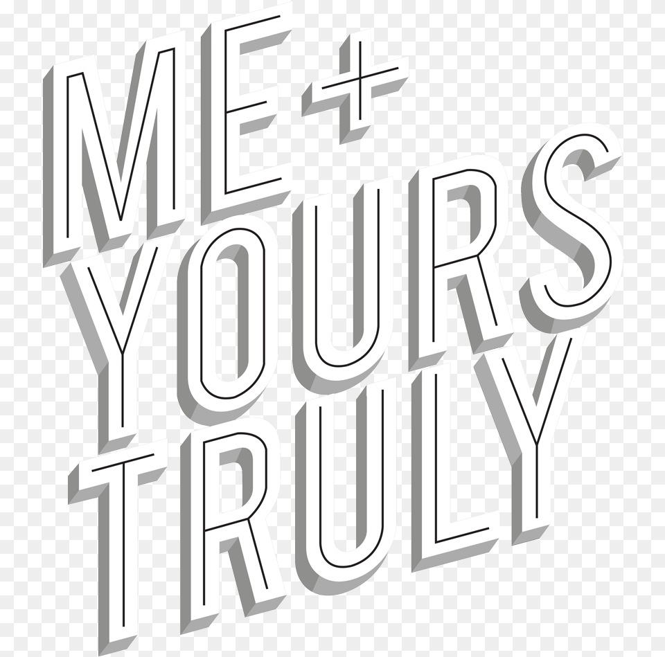 Me Yours Truly Band Logo Design, Text, Letter, Scoreboard, Symbol Free Transparent Png