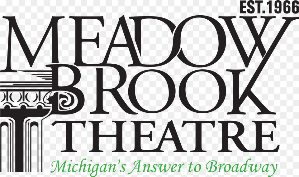 Meadow Brook Theatre Presents Tenderly Meadow Brook Theatre, Book, Publication, Text, Scoreboard Png Image