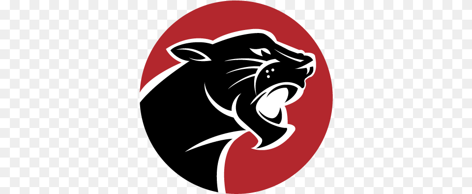 Meadow Heights R Ii School District Silhouette Of A Panther, Logo, Stencil, Cartoon Png Image