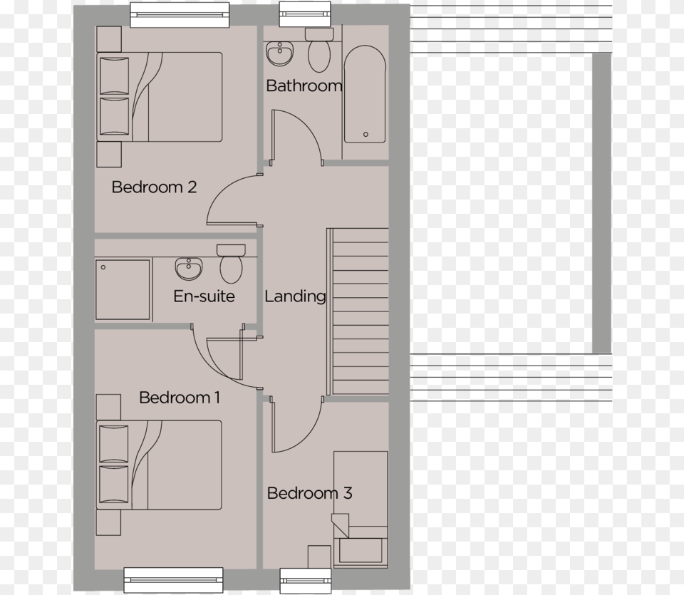 Meadow View Floorplans The Chestnut 2 Floor Plan, Diagram, Floor Plan Png Image