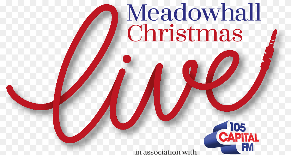 Meadowhall Xmas Live Capital Fm, Light, Text, Neon Free Png Download